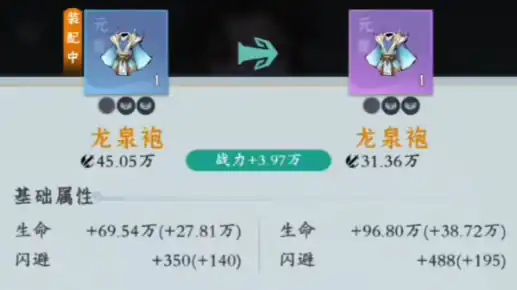 问剑长生龙泉袍怎么样,问剑长生龙泉袍介绍