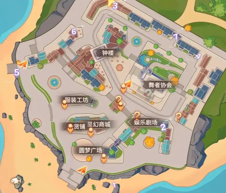 唱舞星计划藏宝图的宝物在哪-唱舞星计划藏宝图的宝物位置一览-泡玩网