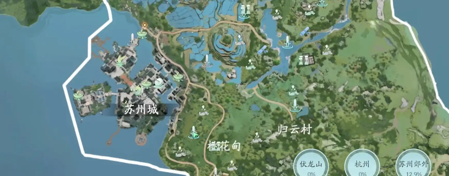 仙剑世界地图介绍,仙剑世界地图有多大