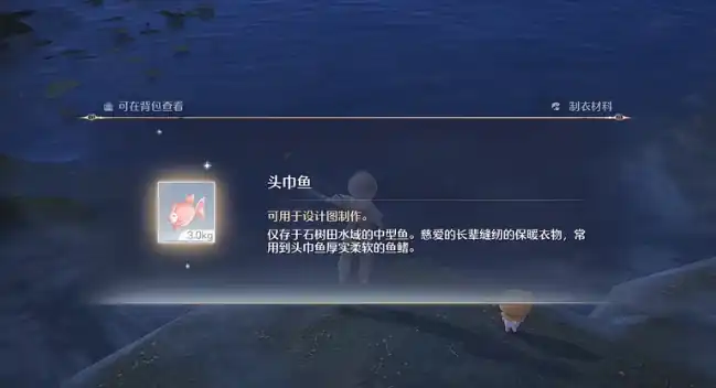 无限暖暖头巾鱼如何获得,无限暖暖头巾鱼收集方法,无限暖暖