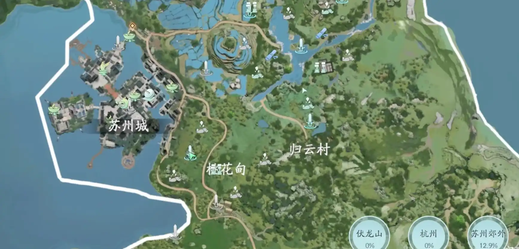 仙剑世界地图介绍,仙剑世界地图有多大