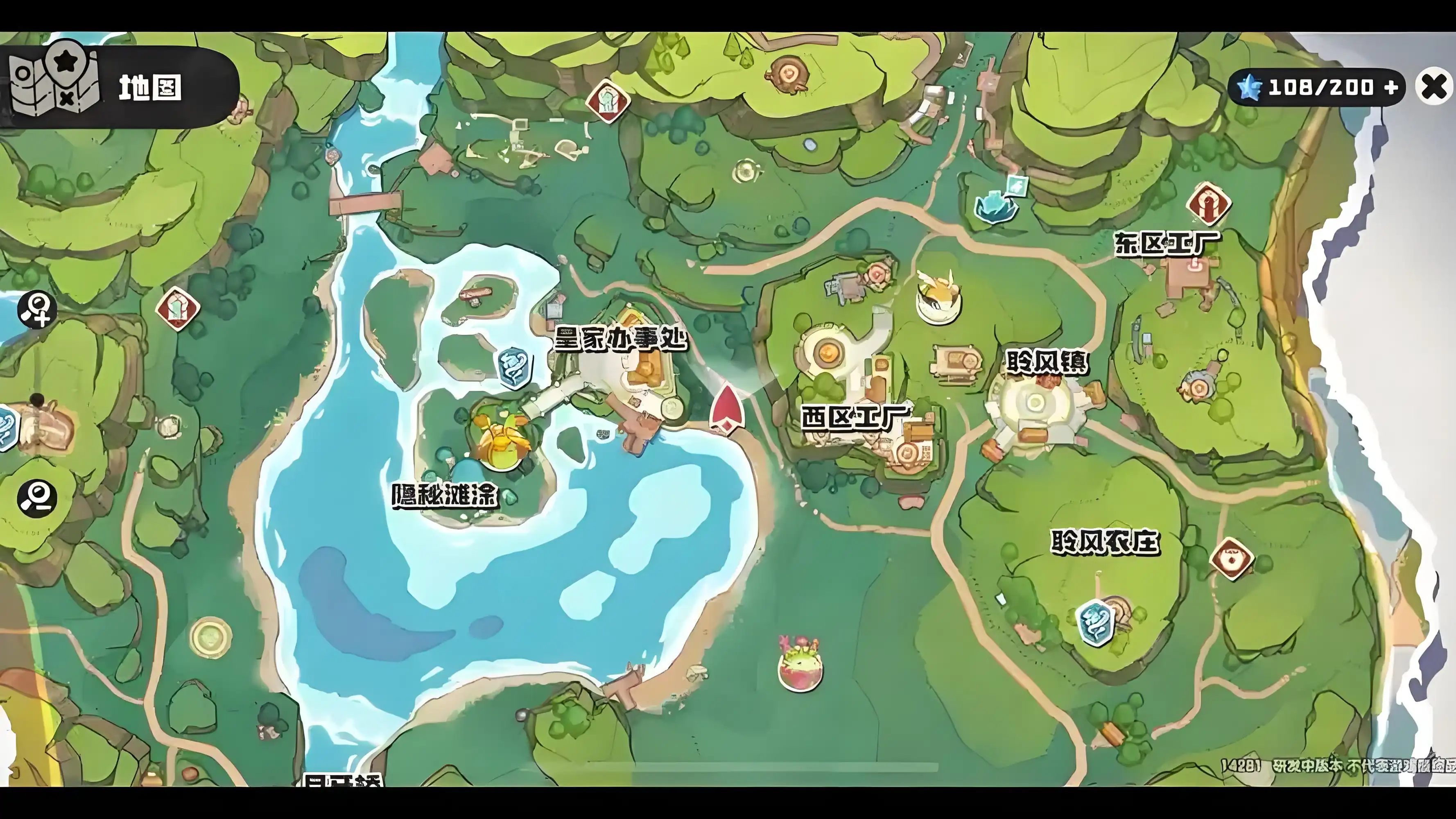 洛克王国手游地图可探索区域一览-洛克王国有哪些可探索的地方-泡玩网