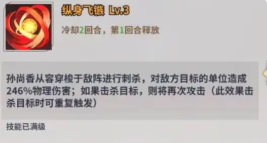 天下争霸三国志孙尚香强度如何,天下争霸三国志孙尚香强度分析