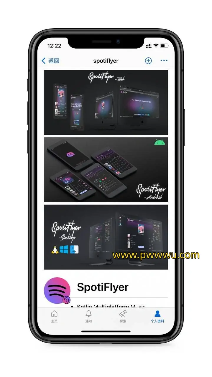 SpotiFlyer全平台音乐下载器 免费无广告支持多平台-泡玩网