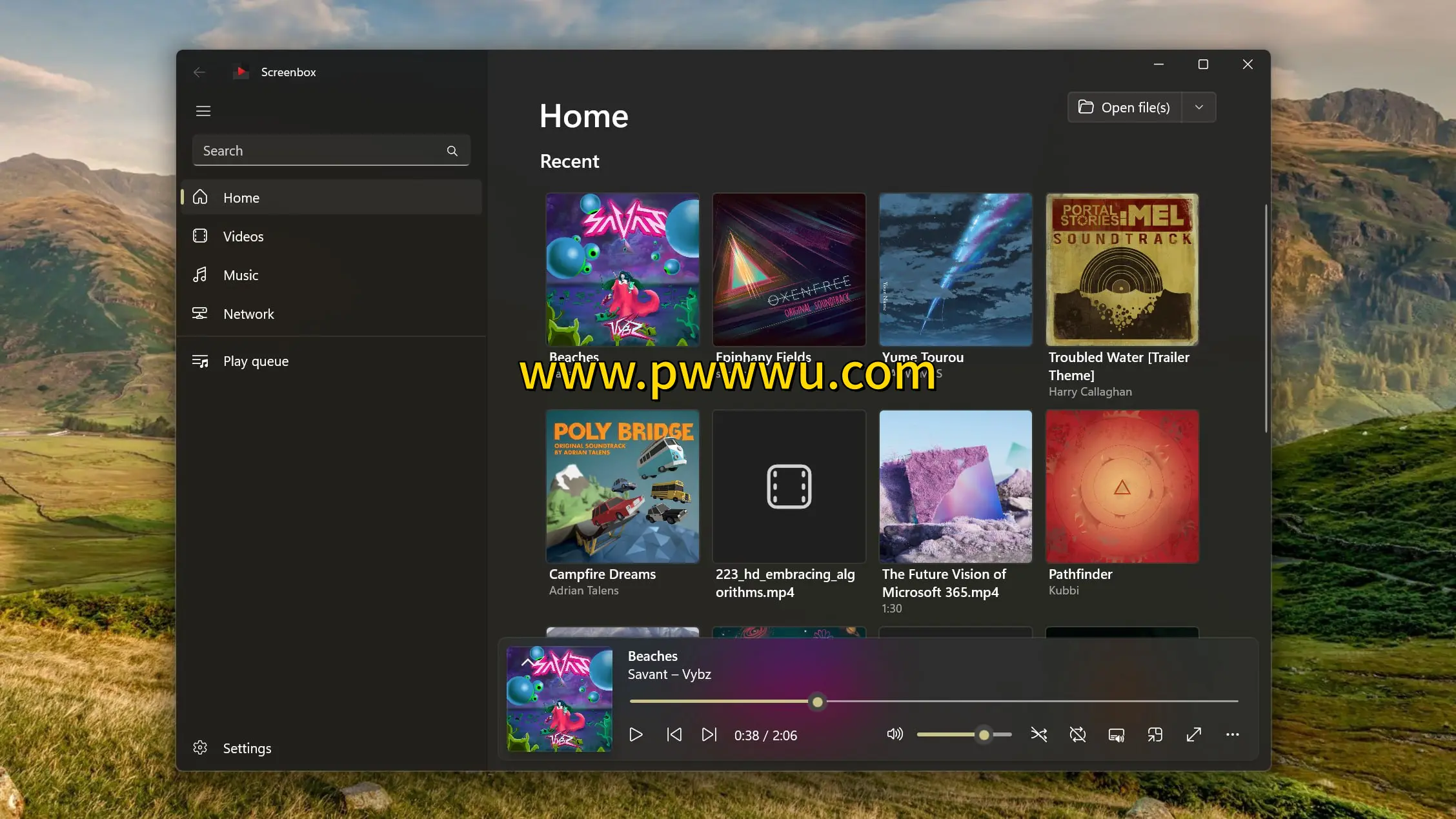 Screenbox 开源 Windows 媒体播放器 轻量设计支持视频图片音频播放-泡玩网