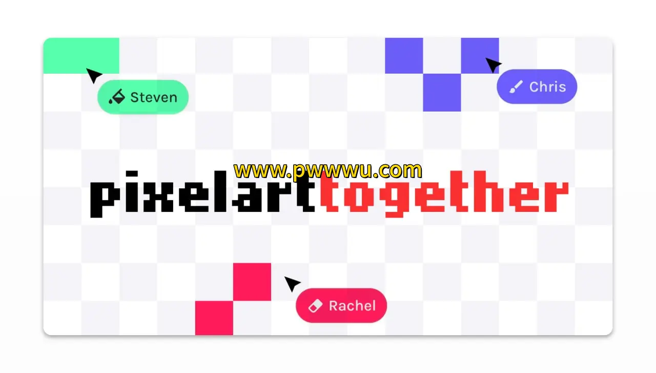 一起像素画 开源在线协作像素画工具