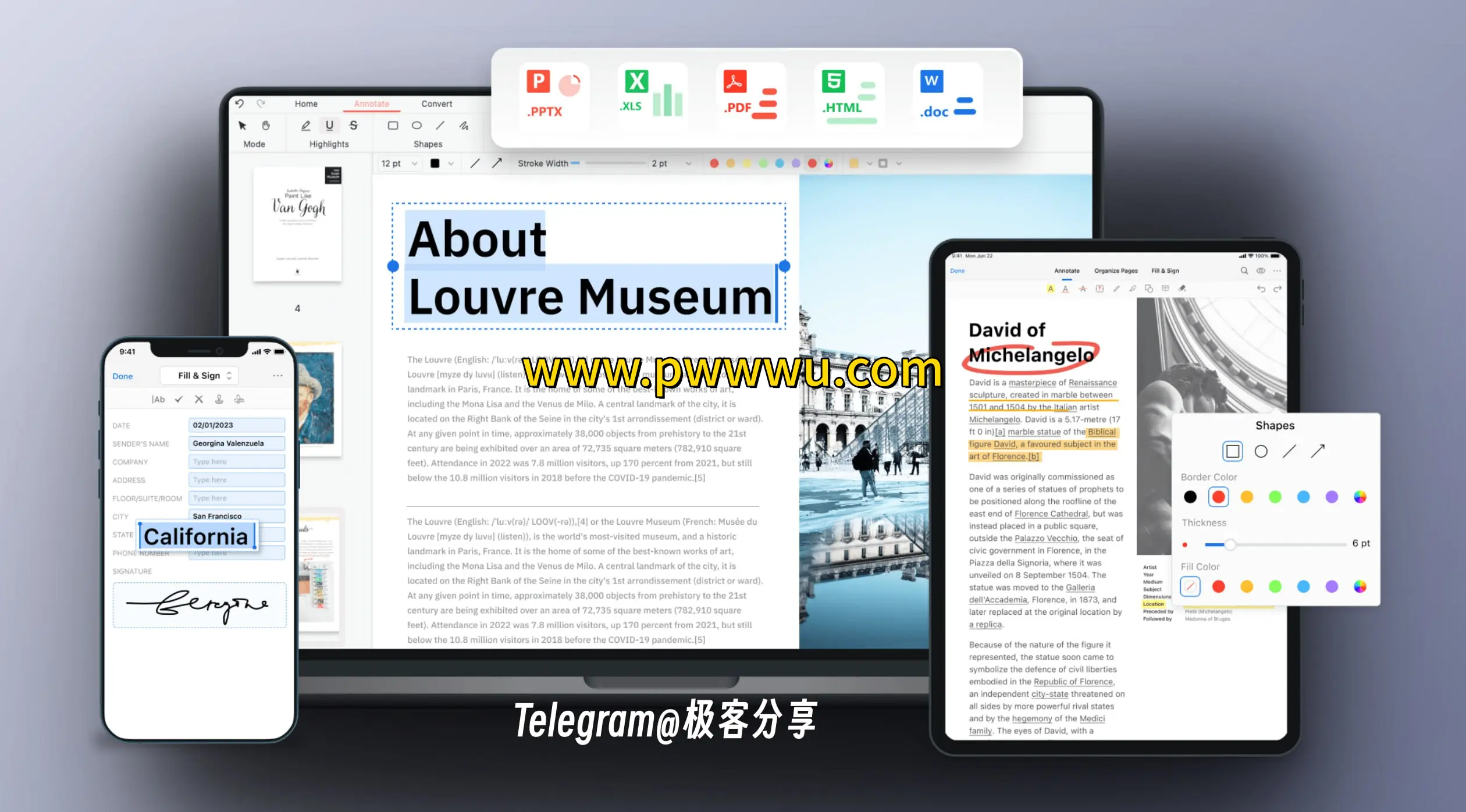 PDFgear 跨平台免费PDF工具内置AI聊天无限制转换编辑OCR功能-泡玩网