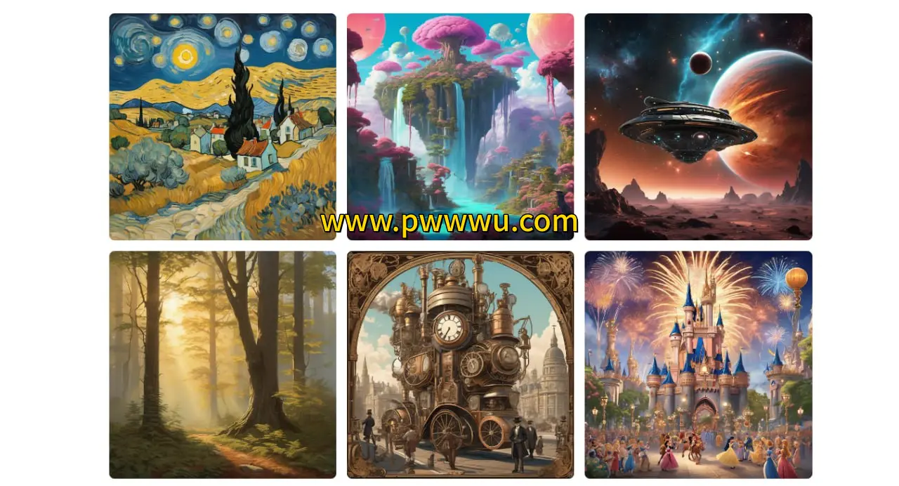 AI绘画提示词生成工具Drawing Prompt免费自动扩展与随机生图功能分享-泡玩网