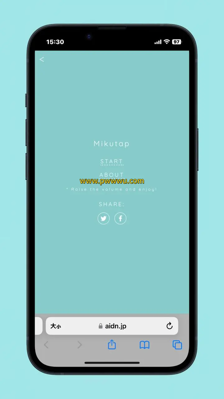 趣站分享 Mikutap音乐游戏网站随意点击生成美妙旋律-泡玩网