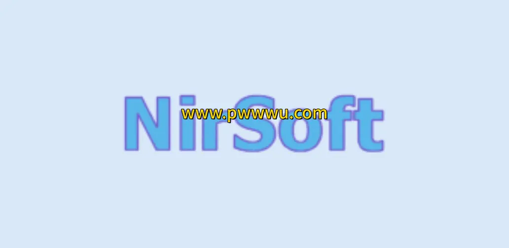 NirSoft Windows实用工具合集网站分享-泡玩网