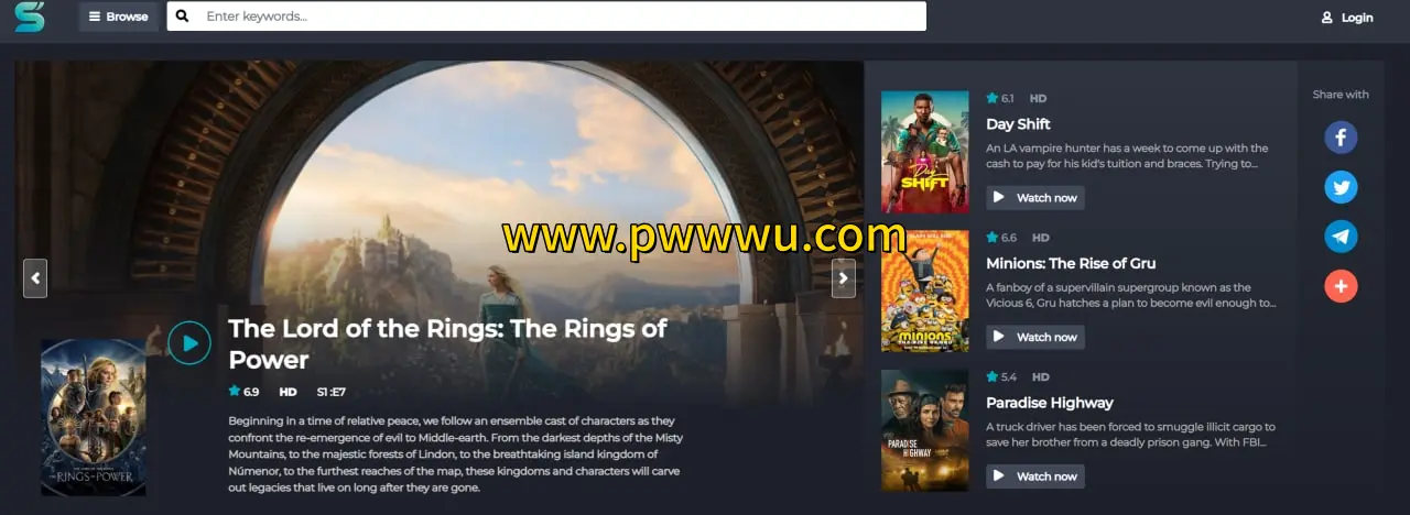 免费电影流媒体网站sflix 上万部影视剧无需登录直接观看下载-泡玩网