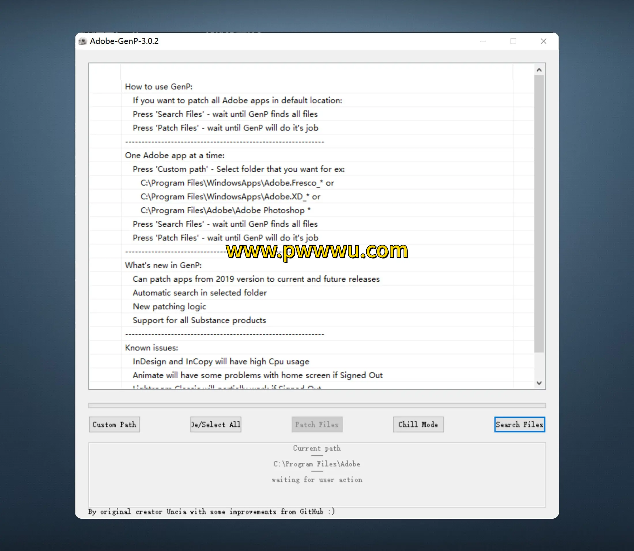Adobe GenP破解工具使用指南 Adobe全家桶补丁下载与安装教程-泡玩网