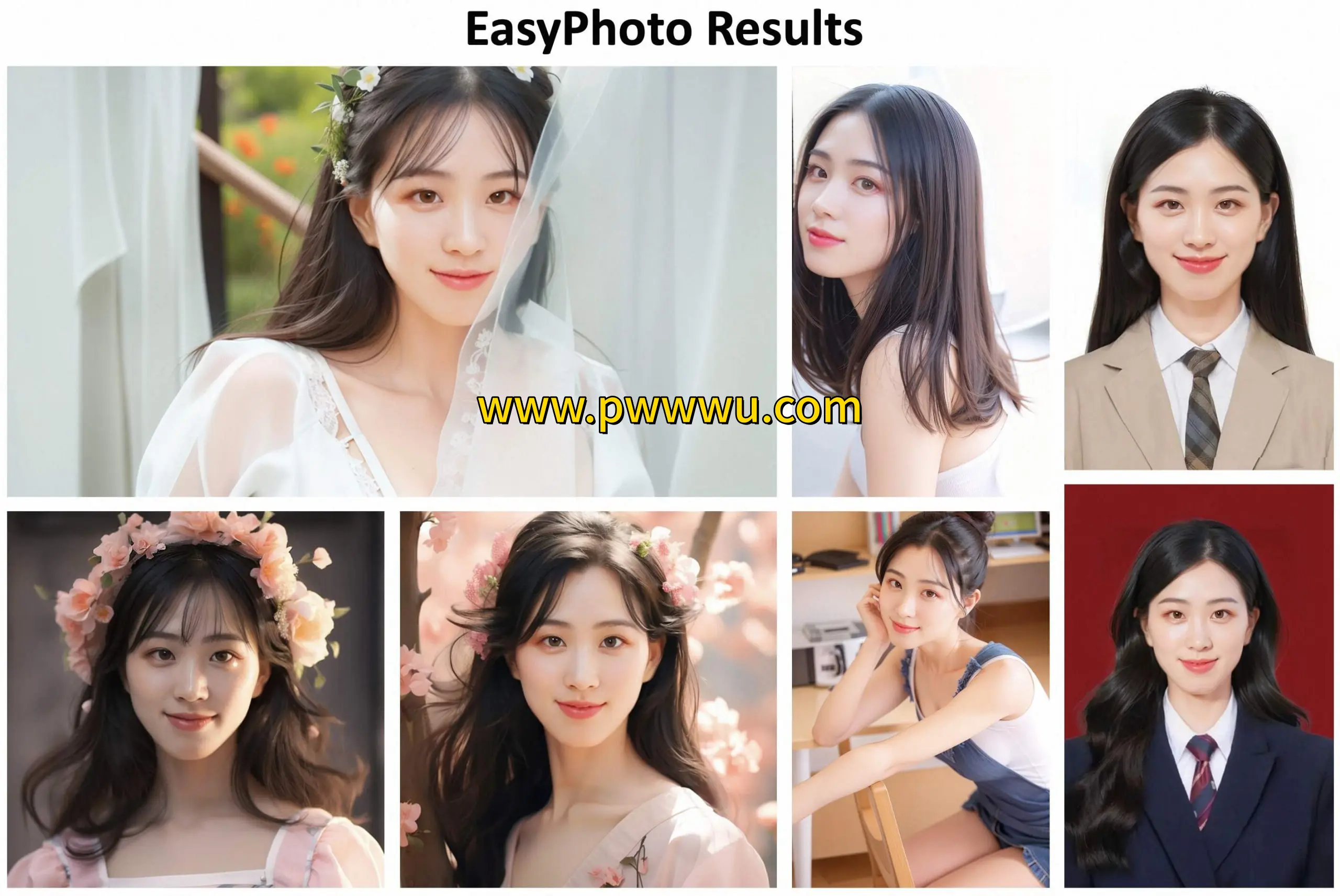 EasyPhoto教程 AI肖像画数字分身生成指南与Stable Diffusion插件使用技巧-泡玩网