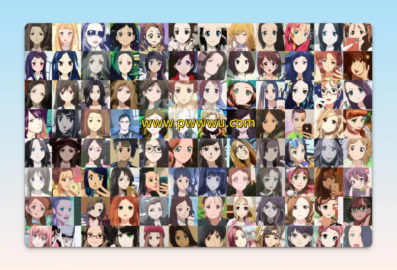 AI绘画网站Selfie2Anime 自拍转二次元动漫头像工具开源分享