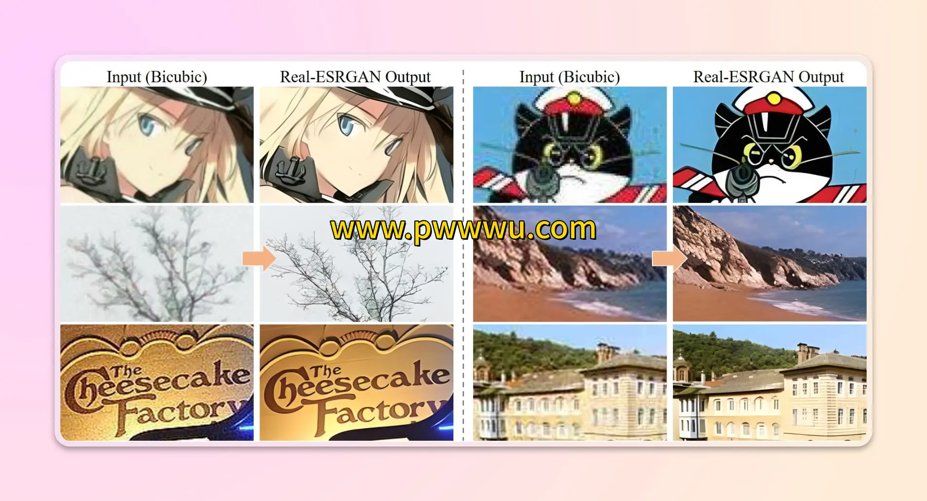 Real ESRGAN图像修复工具使用指南 通用图像恢复算法放大低分辨率图片-泡玩网