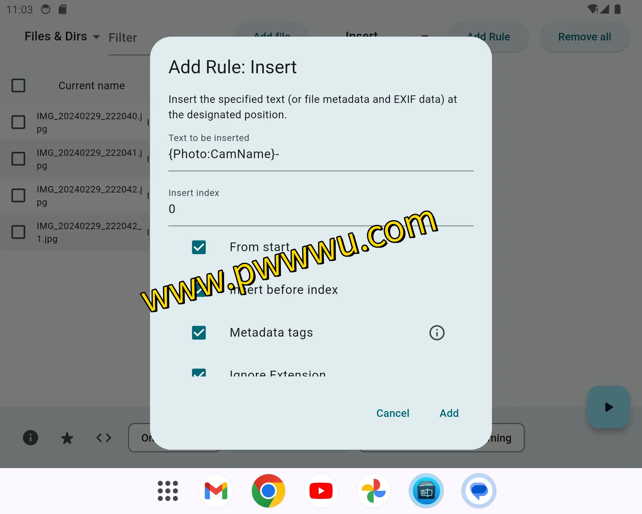 Flut Renamer – 强大的Flutter编写批量文件重命名工具，支持文本操作与Exif数据提取