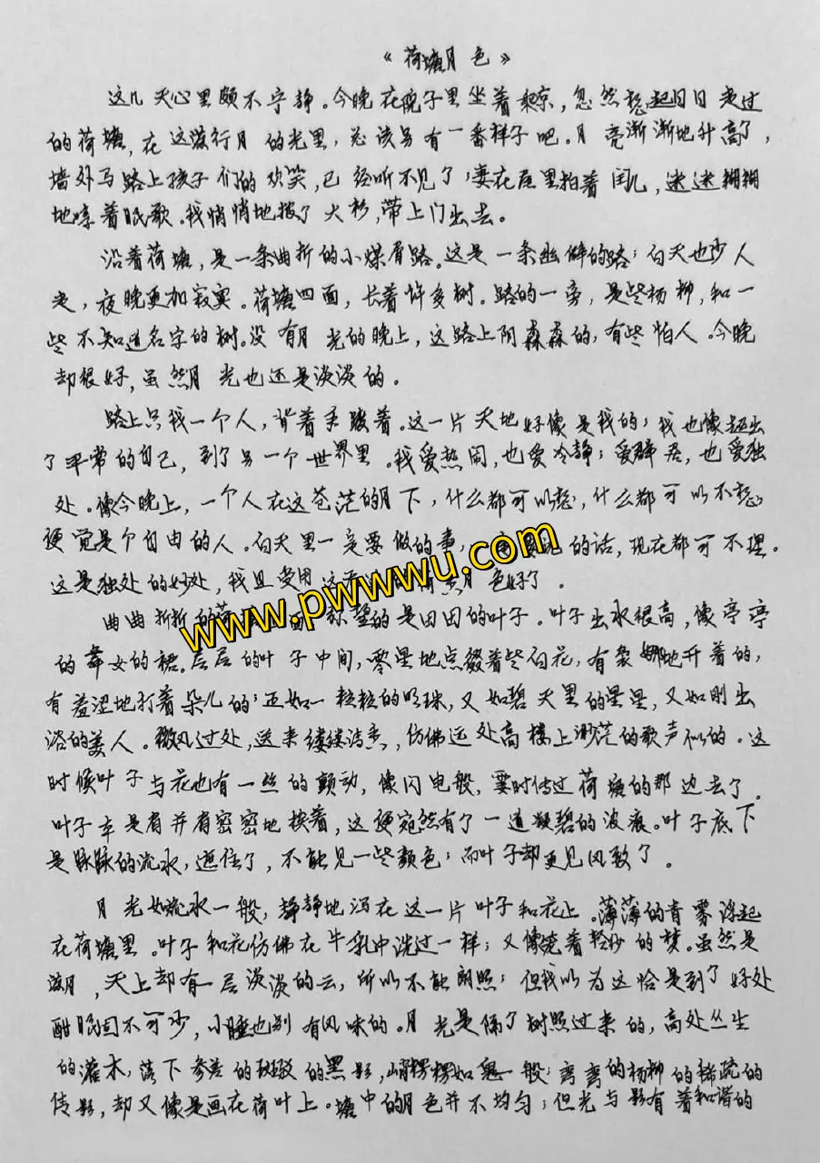 轻松模仿手写文稿,萝卜工坊带你一键完成思想汇报