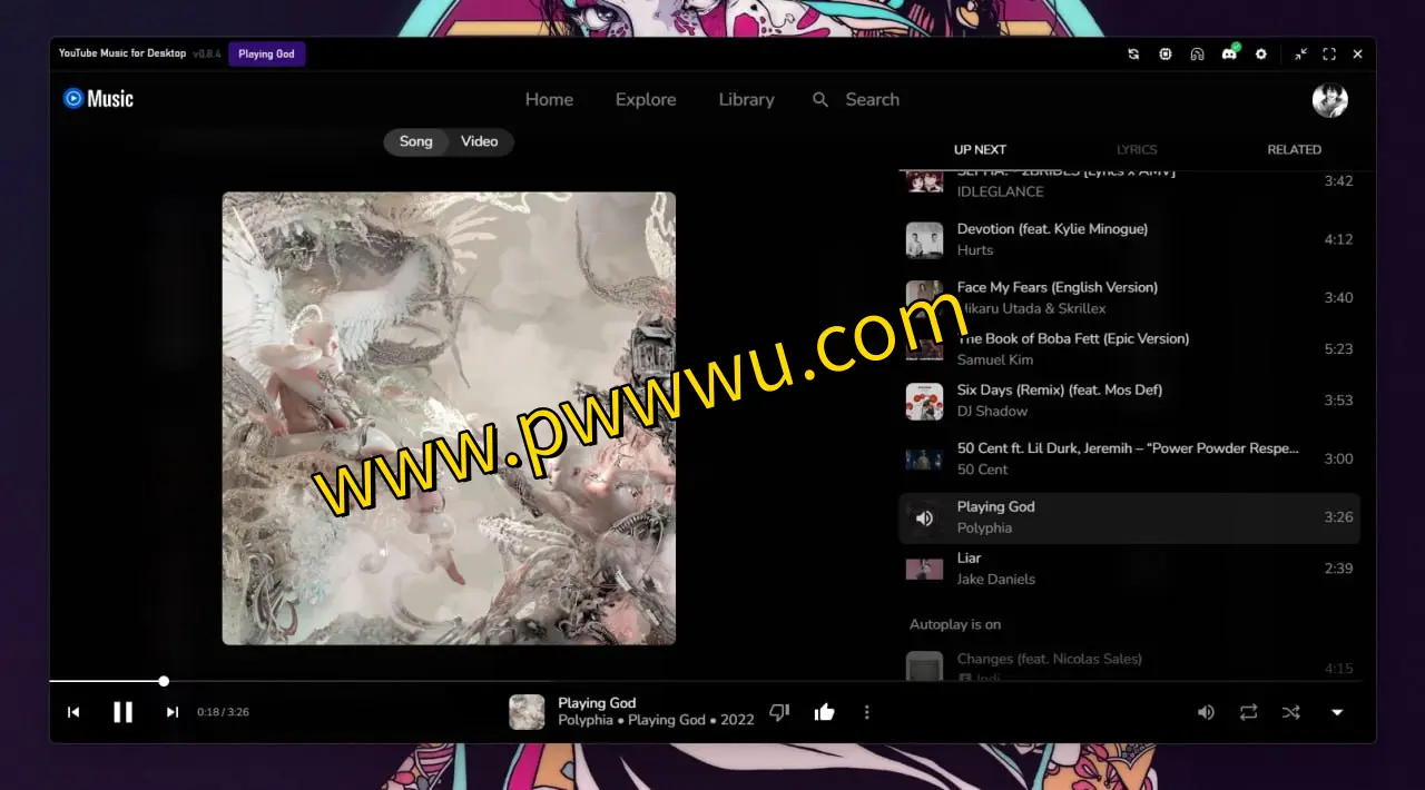 ytmdesktop2：非官方YouTube音乐桌面应用，支持LastFM与广告跳过，个性化迷你播放器体验-泡玩网