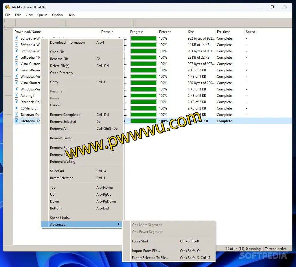 ArrowDL – 免费开源下载管理器,一键获取网络资源