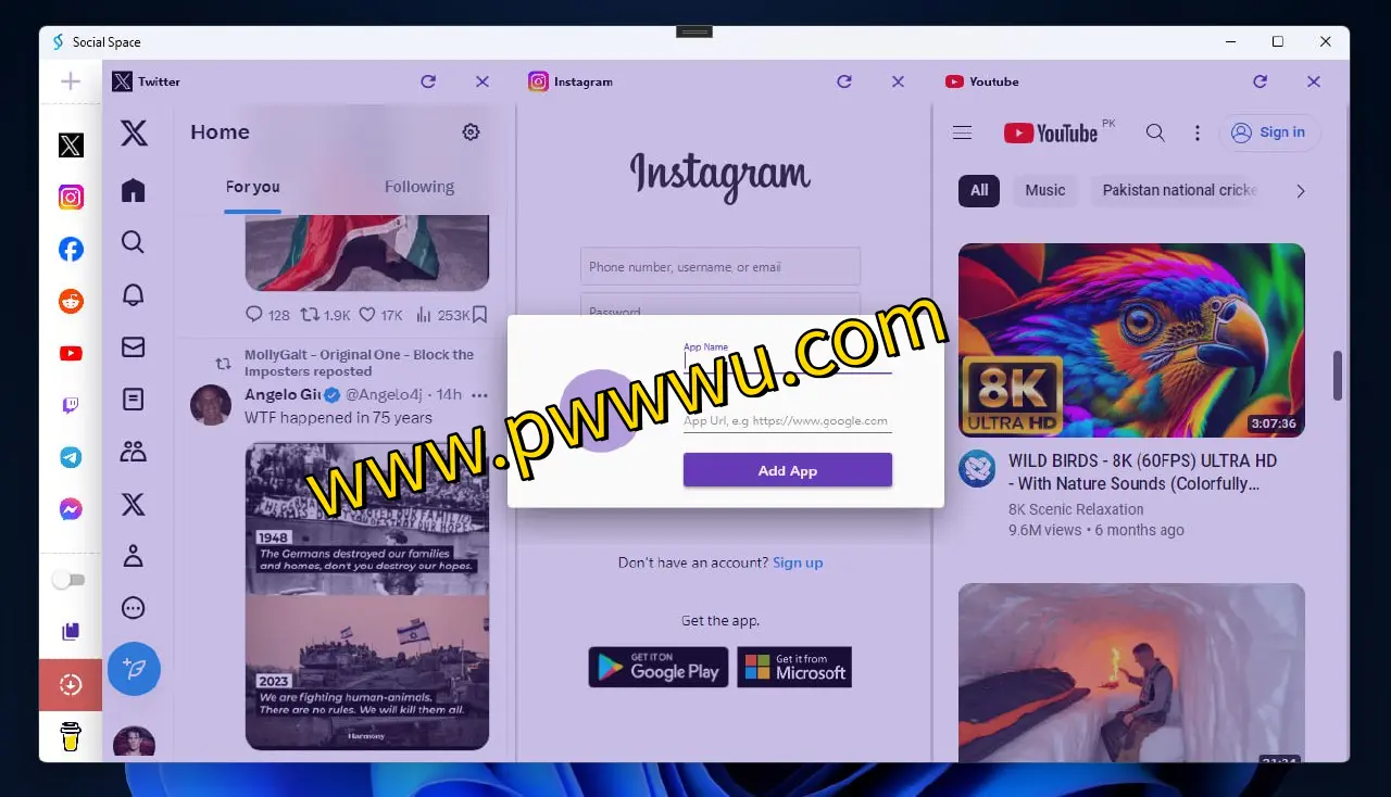 Social-Space:开源免费社交应用多开神器,自由组合你的社交世界