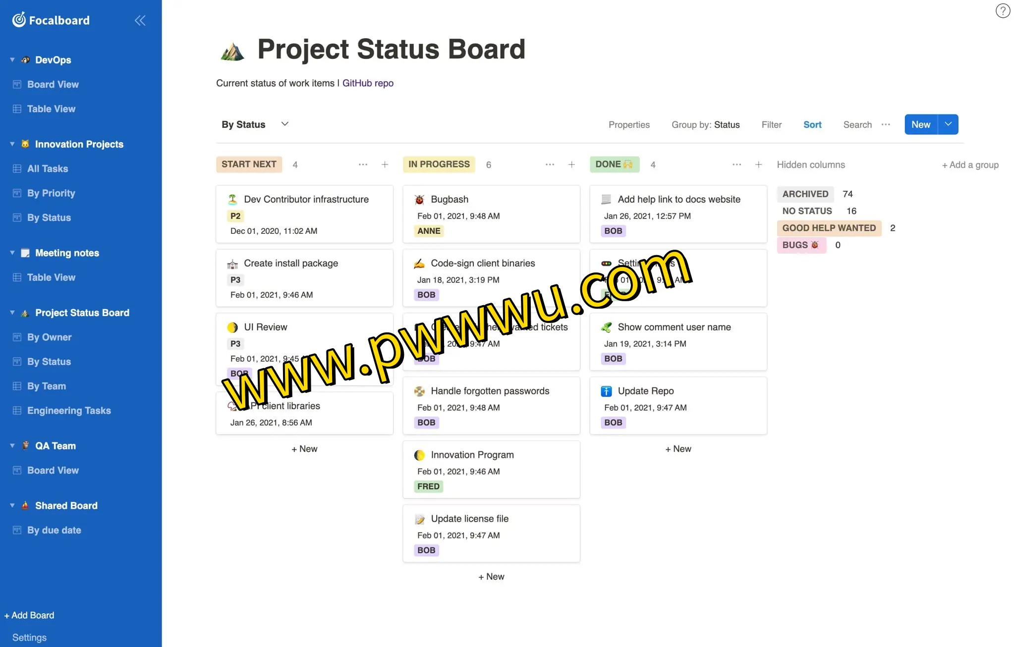 Focalboard：开源项目管理工具，替代Trello、Notion和Asana