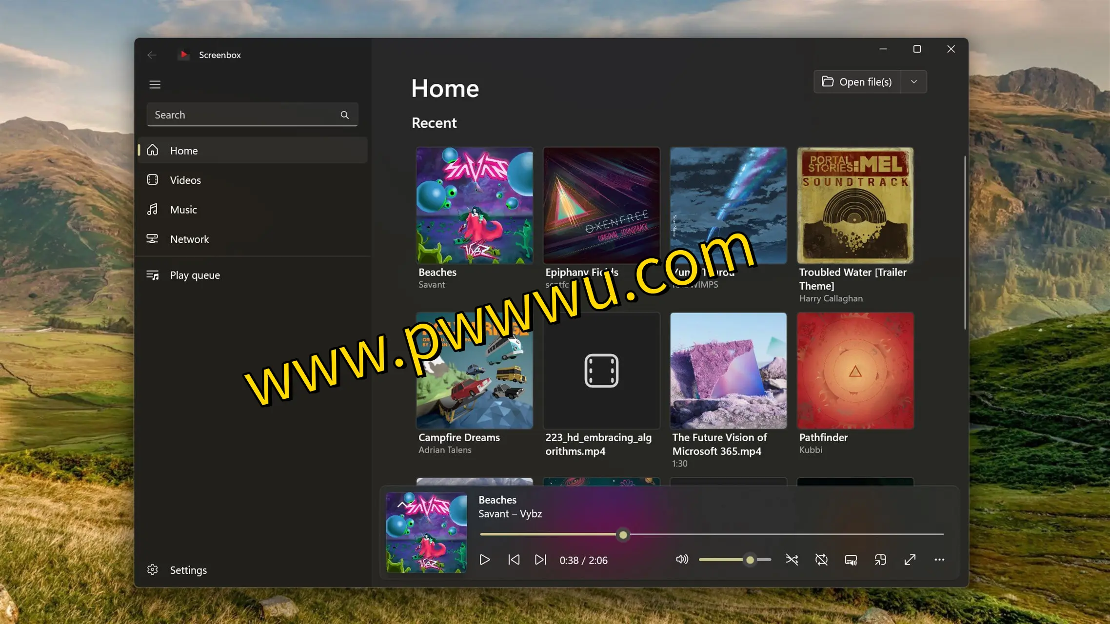 Screenbox：基于VLC的开源高颜值UWP视频播放器，多功能支持投屏与快捷操作