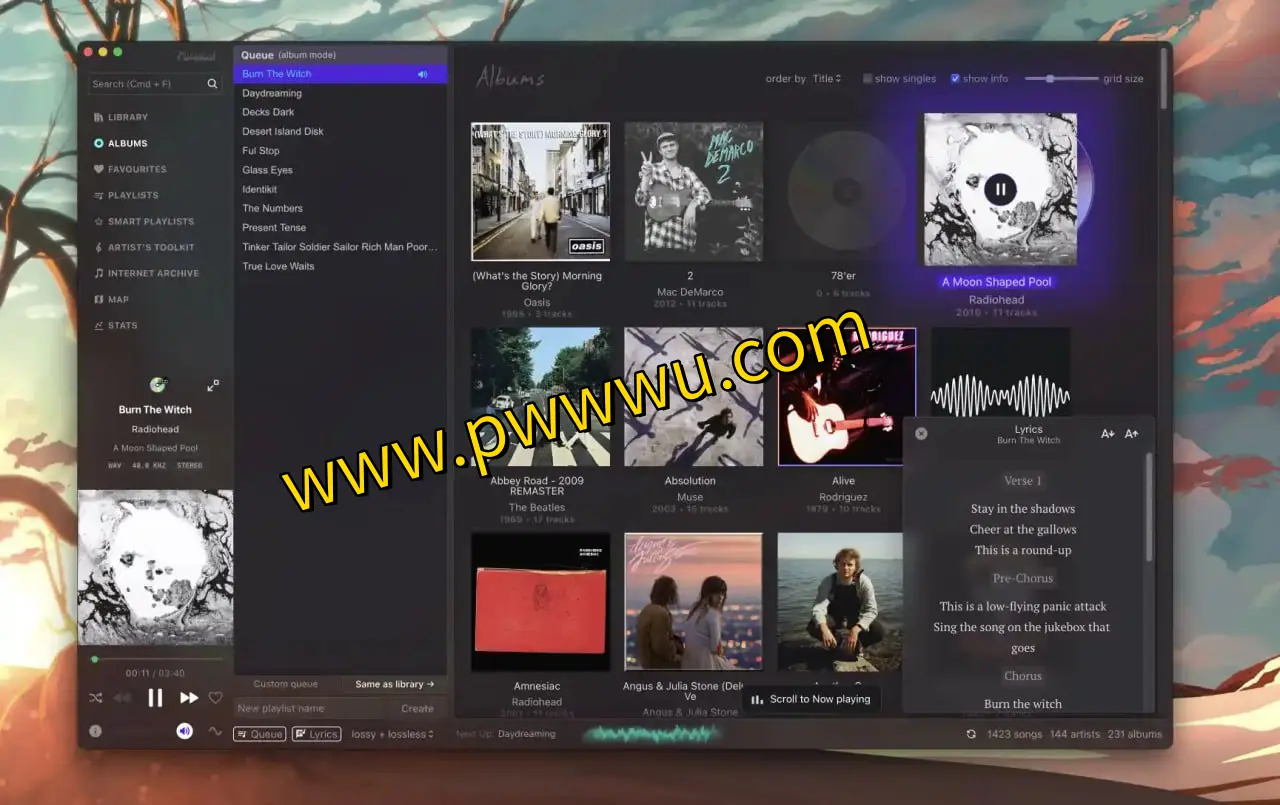 Musicat:离线音乐库的现代桌面播放器与标签编辑器-泡玩网