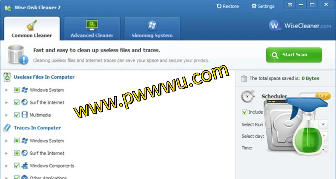 免费磁盘清理利器：Wise Disk Cleaner 使用指南，释放硬盘空间，提升电脑性能-泡玩网