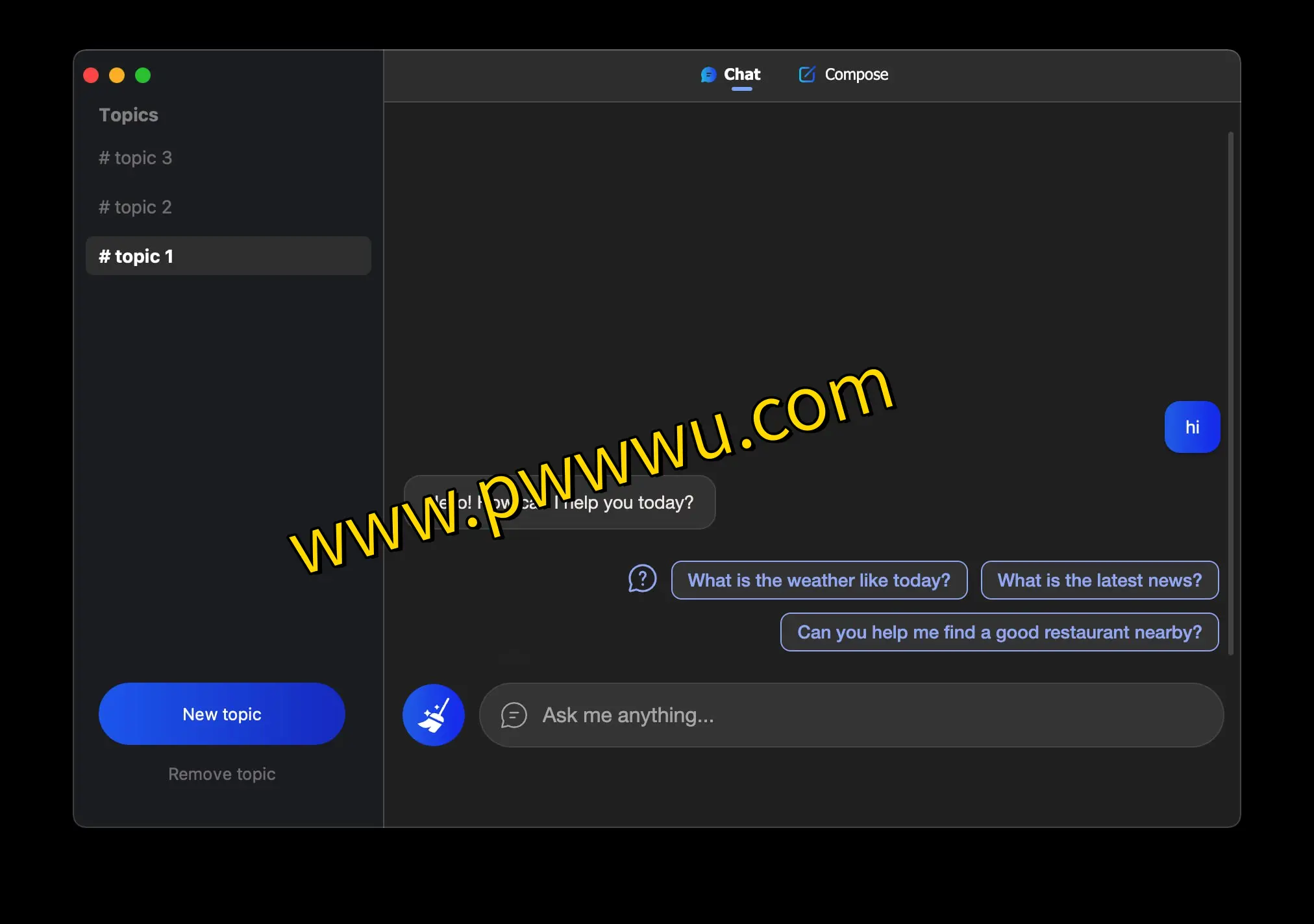 跨平台New Bing客户端：轻松导出对话至Markdown、PNG与PDF，微软账号必备工具-泡玩网