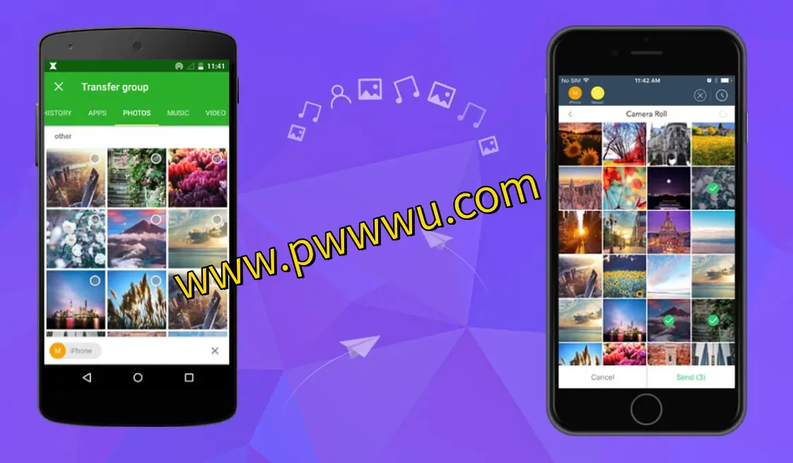 跨平台快速传输利器——Xender，无线网络或移动网络下轻松分享图书文件