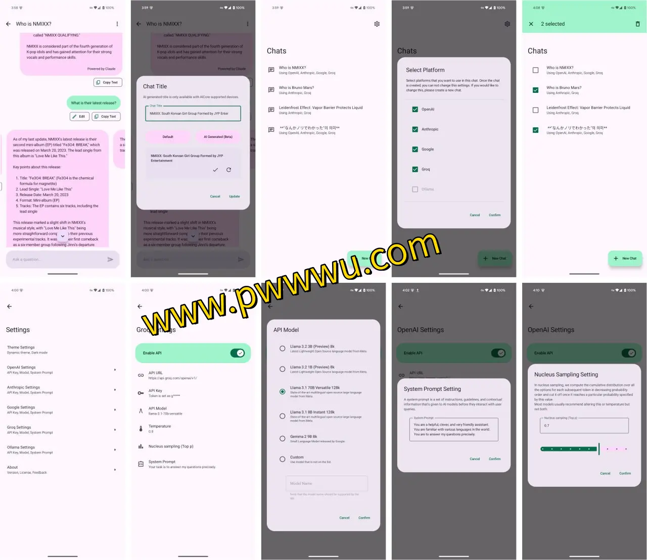 多模型AI对话助手——GPT Mobile：自定义对话体验，保障隐私安全-泡玩网