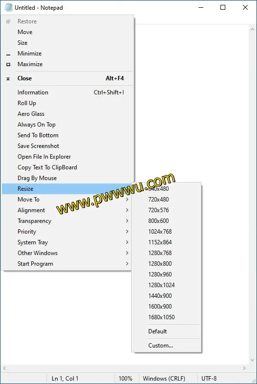 SmartSystemMenu：窗口管理工具，增强系统菜单功能，实现高效窗口操作-泡玩网