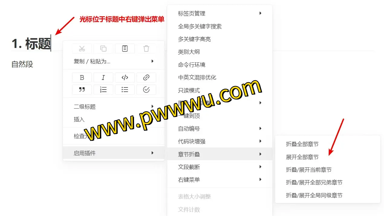增强Typora使用体验：多功能插件分享，实现标签页管理与章节折叠-泡玩网
