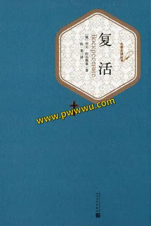 复活托尔斯泰经典小说名著名译丛书电子版分享