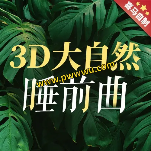 3D大自然睡前曲枕着宇宙万物入眠立体声无损音乐分享-泡玩网