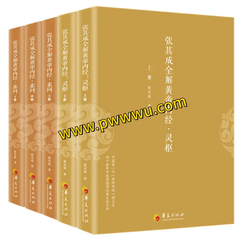 张其成全解黄帝内经套装合集PDF全格式分享
